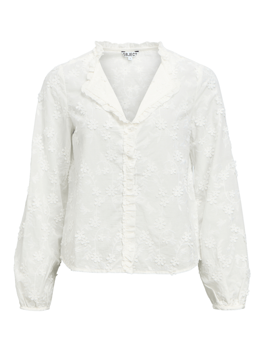 OBJKARLI Shirt - Cloud Dancer - VERO MODA & VILA Bergvik